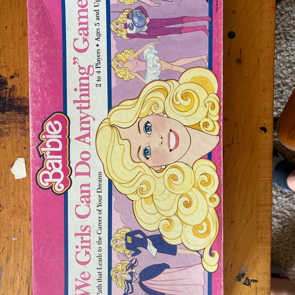 Barbie board game